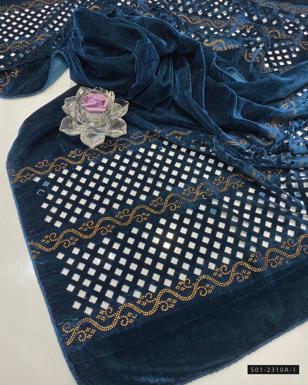 Velvet Cutwork Shawl Collection