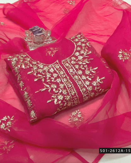 Handmade 2PC Organza Dress