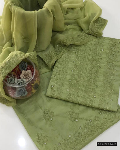 3 PC Unstitched Viscose Dress Collection