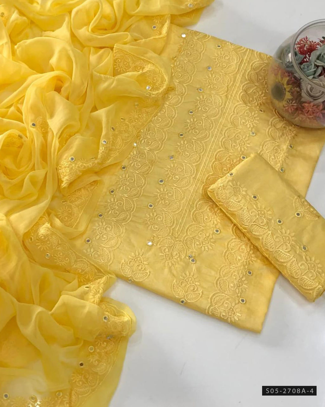 3 PC Unstitched Viscose Dress Collection