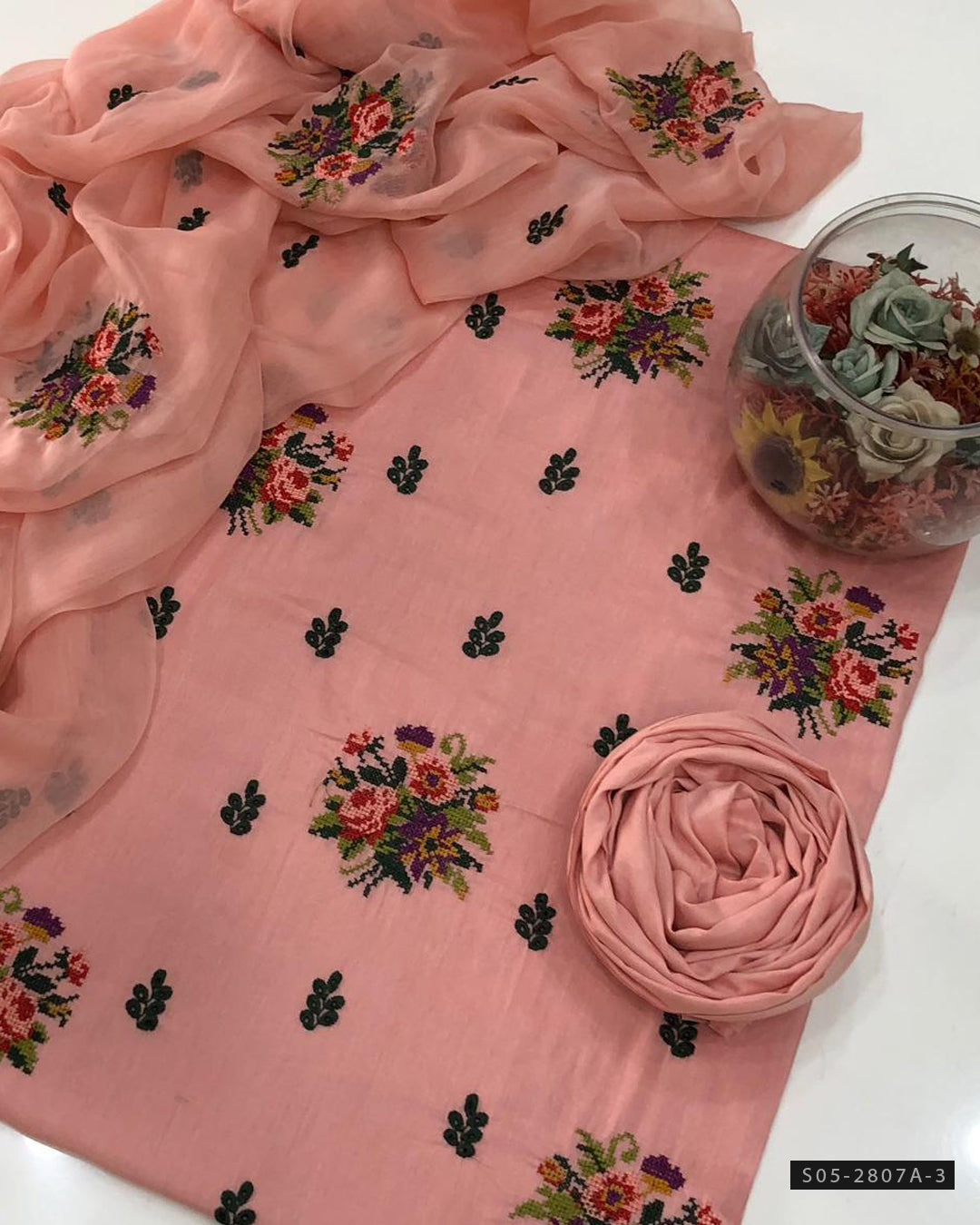 3 PC Unstitched GTM Lawn Dress Collection