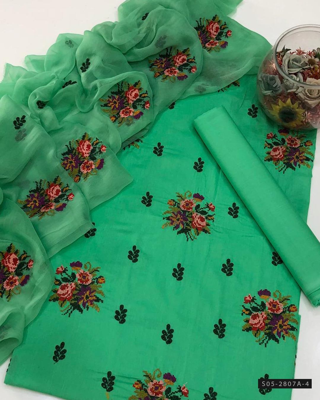 3 PC Unstitched GTM Lawn Dress Collection
