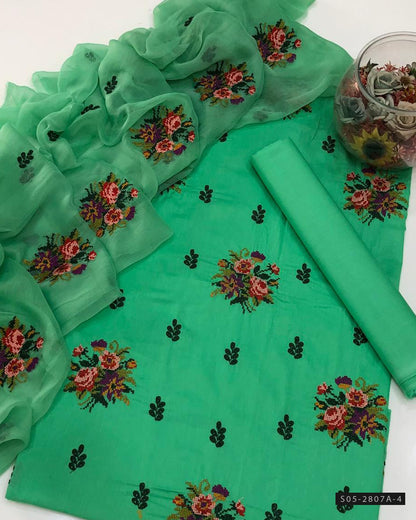 3 PC Unstitched GTM Lawn Dress Collection