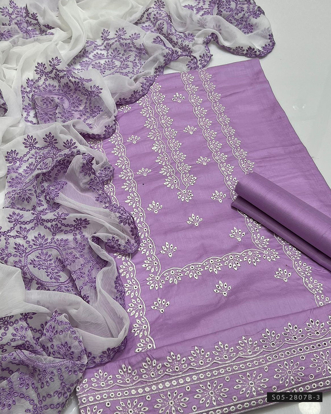 3 PC Unstitched GTM Lawn Dress Collection