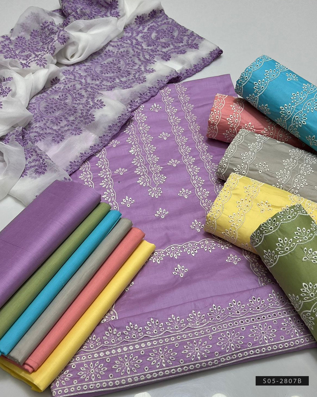 3 PC Unstitched GTM Lawn Dress Collection