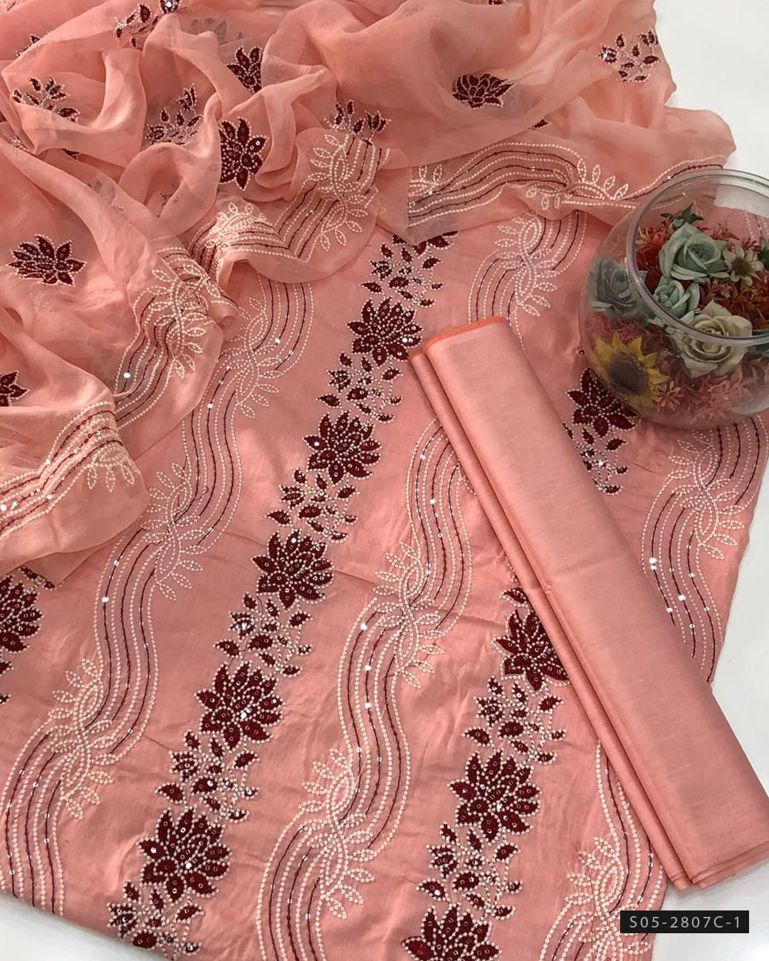 3 PC Unstitched GTM Lawn Dress Collection