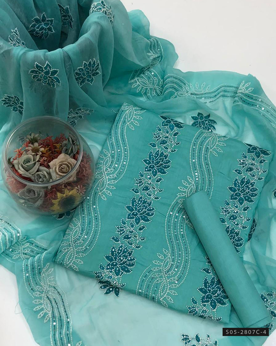 3 PC Unstitched GTM Lawn Dress Collection