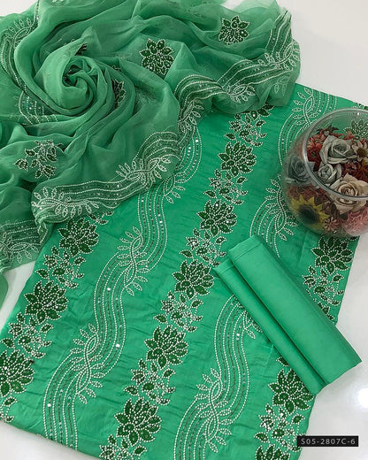 3 PC Unstitched GTM Lawn Dress Collection