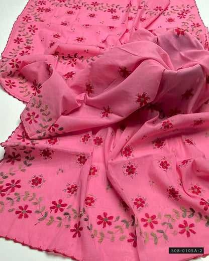 Elegant Hand-Embroidered Chaddar/Dupatta Collection