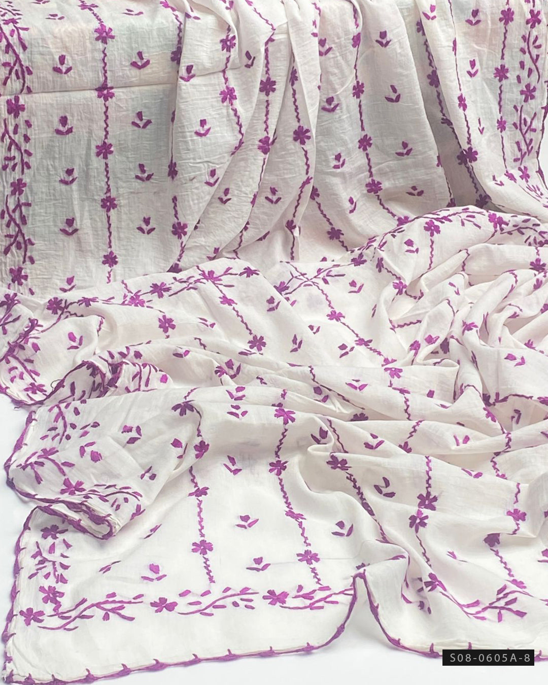 Hand Embroidered Lawn Dupattas/Chaddars