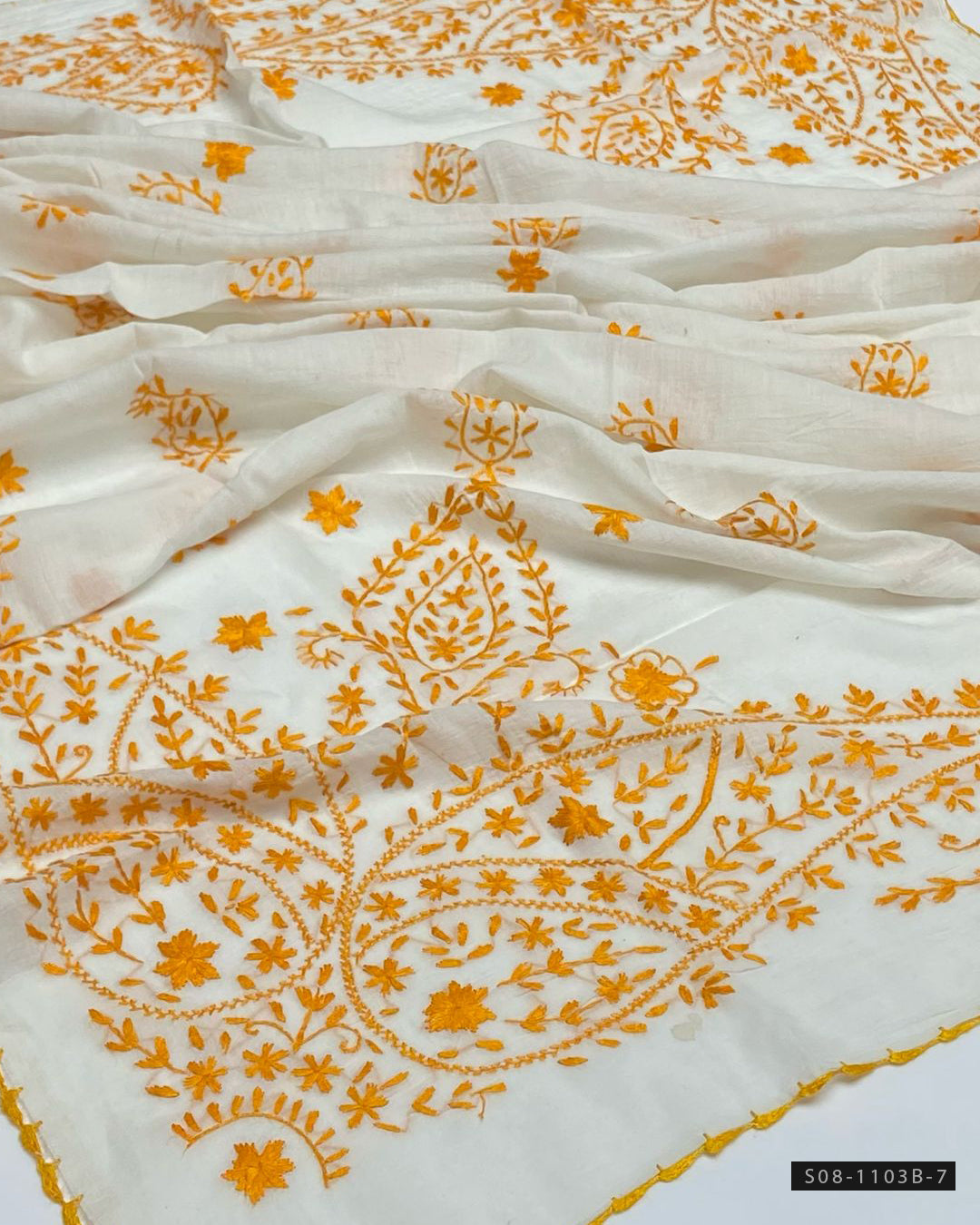 Elegant Hand Stitched Lawn Chaddar Collection