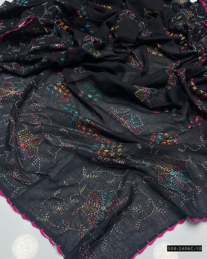 Hand Embroidered Lawn Chaddar Collection