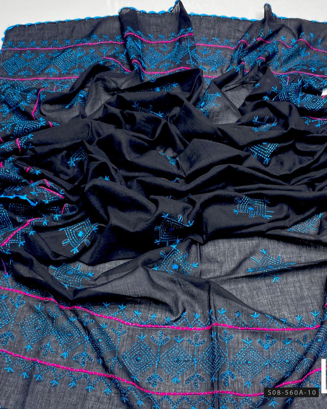 Afghani Work Hand Embroidered Lawn Chaddar
