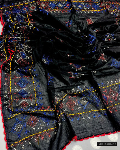 Afghani Work Hand Embroidered Lawn Chaddar