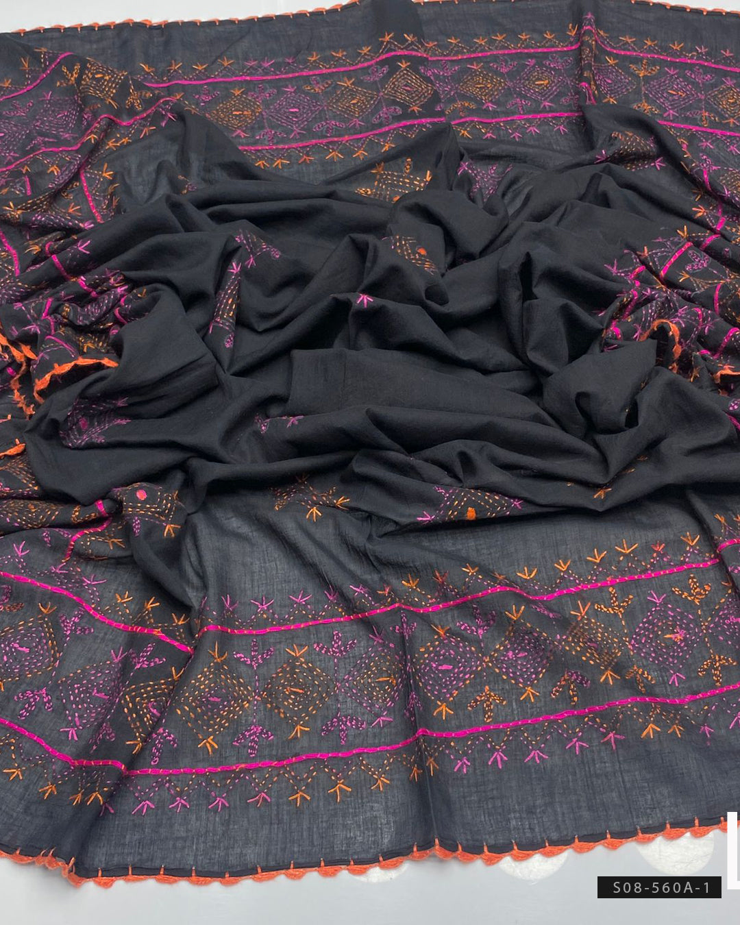 Afghani Work Hand Embroidered Lawn Chaddar