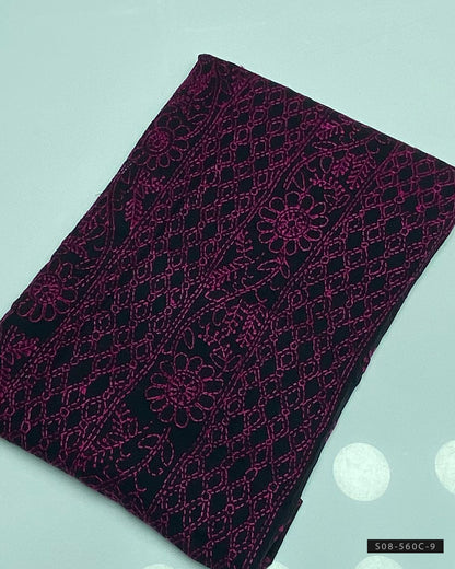 Shadow Work Hand Embroidered Unstitched Lawn Shirt Collection