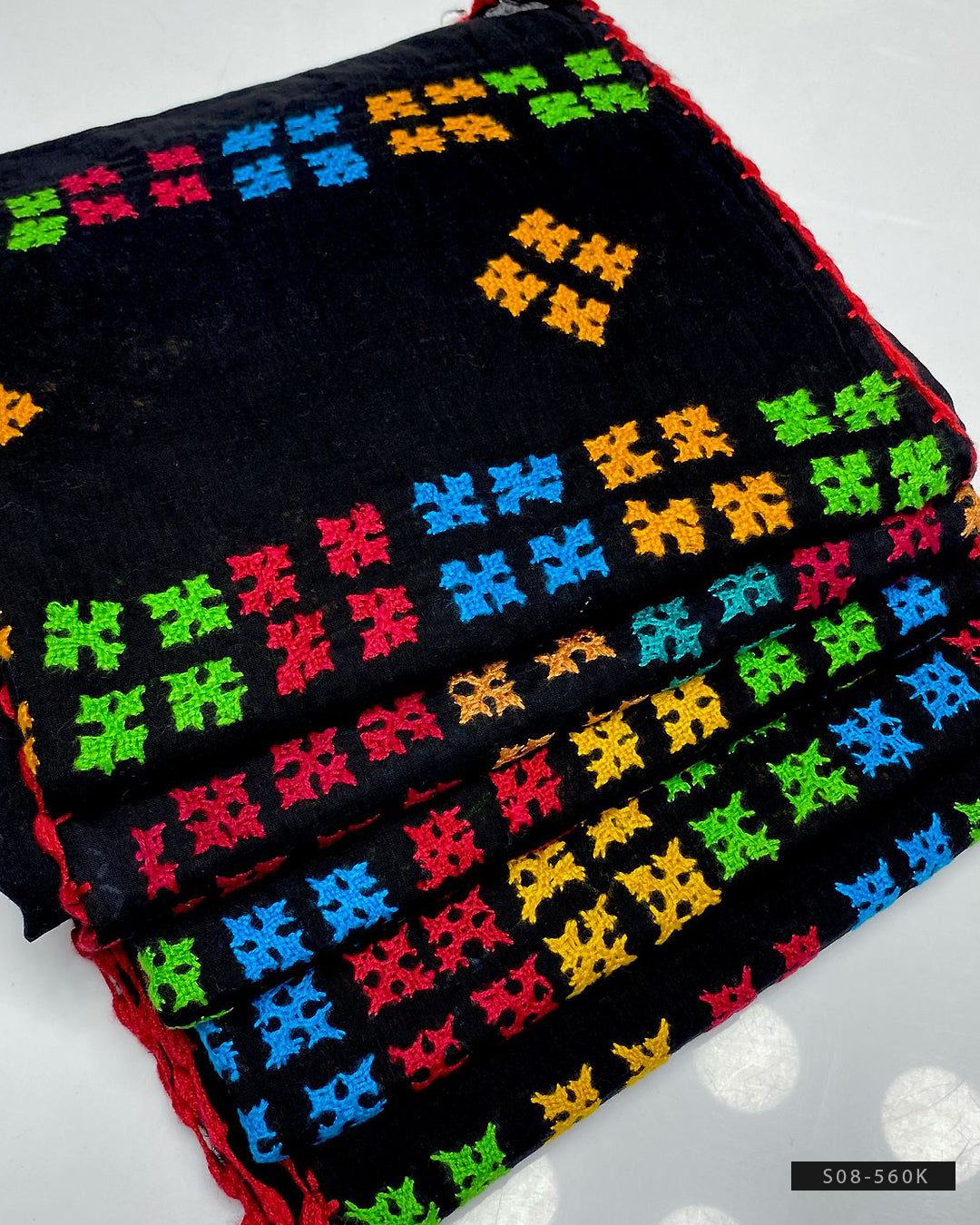 Sindhi Multi Embroidered Dupatta