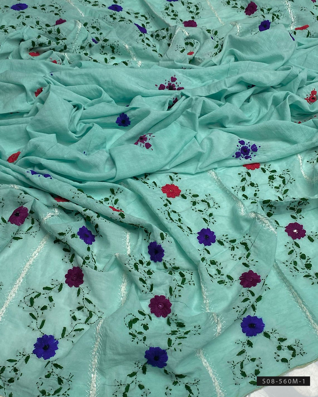 Hand Embroidered Lawn Chaddars