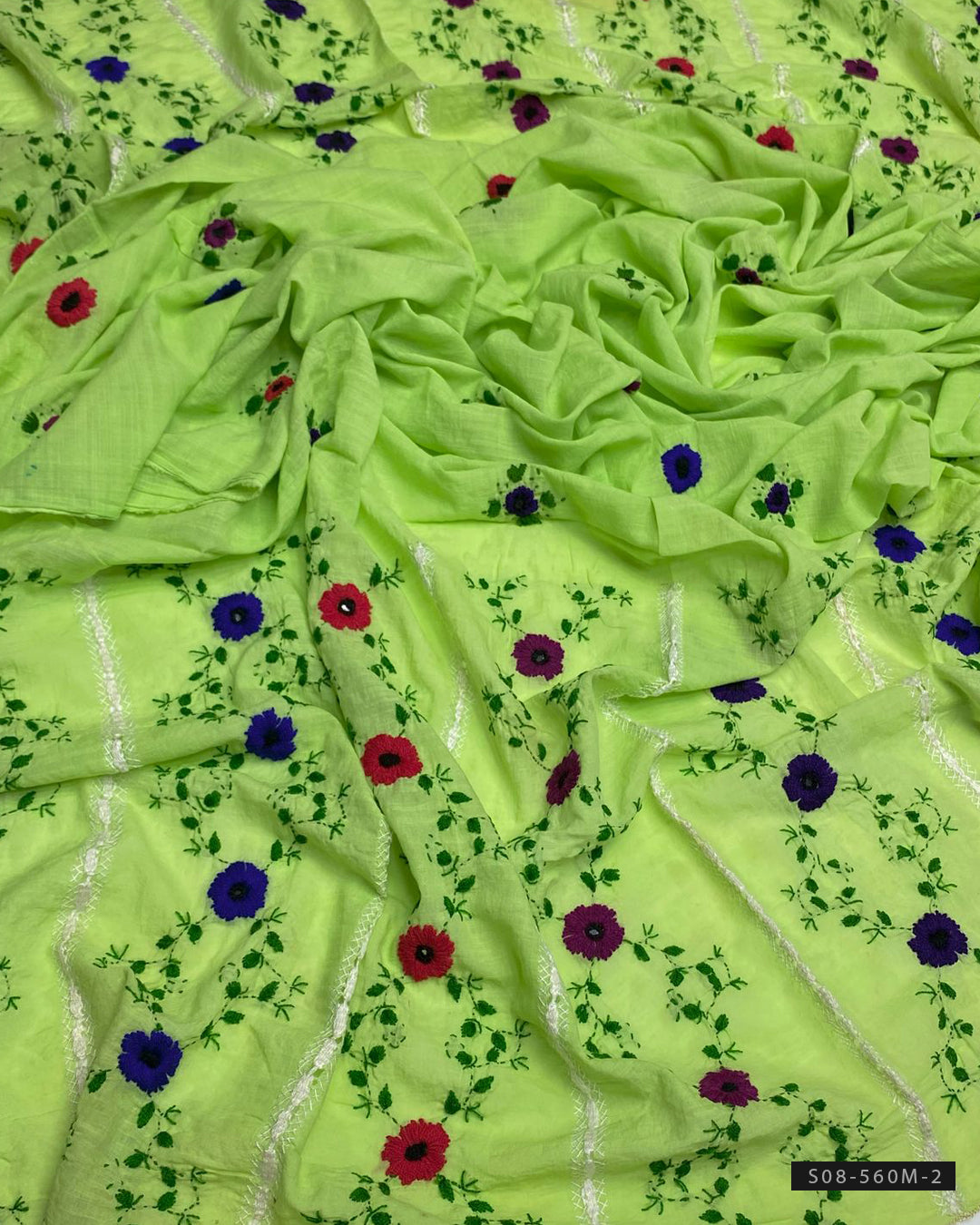 Hand Embroidered Lawn Chaddars