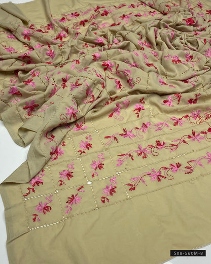 Hand Embroidered Lawn Chaddars