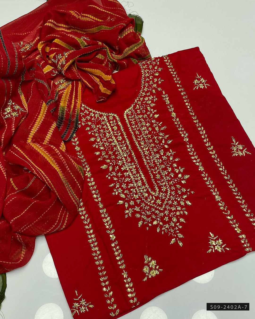 3 PC Handmade Gotta Work Lawn Collection