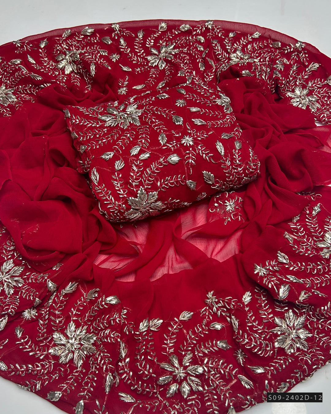 2 PC Unstitched Gotta Work Chiffon Collection