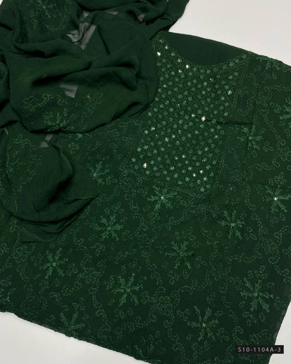 Shadow Sheesha Gala Embroidery Chiffon Dress Collection