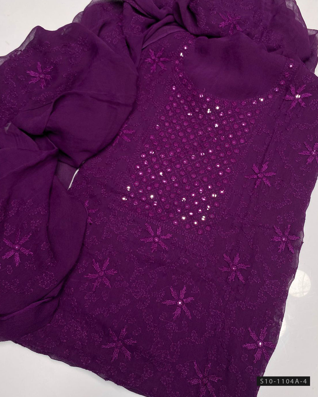 Shadow Sheesha Gala Embroidery Chiffon Dress Collection