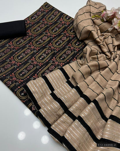 3 PC Unstitched Marina Dress Collection