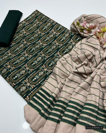 3 PC Unstitched Marina Dress Collection