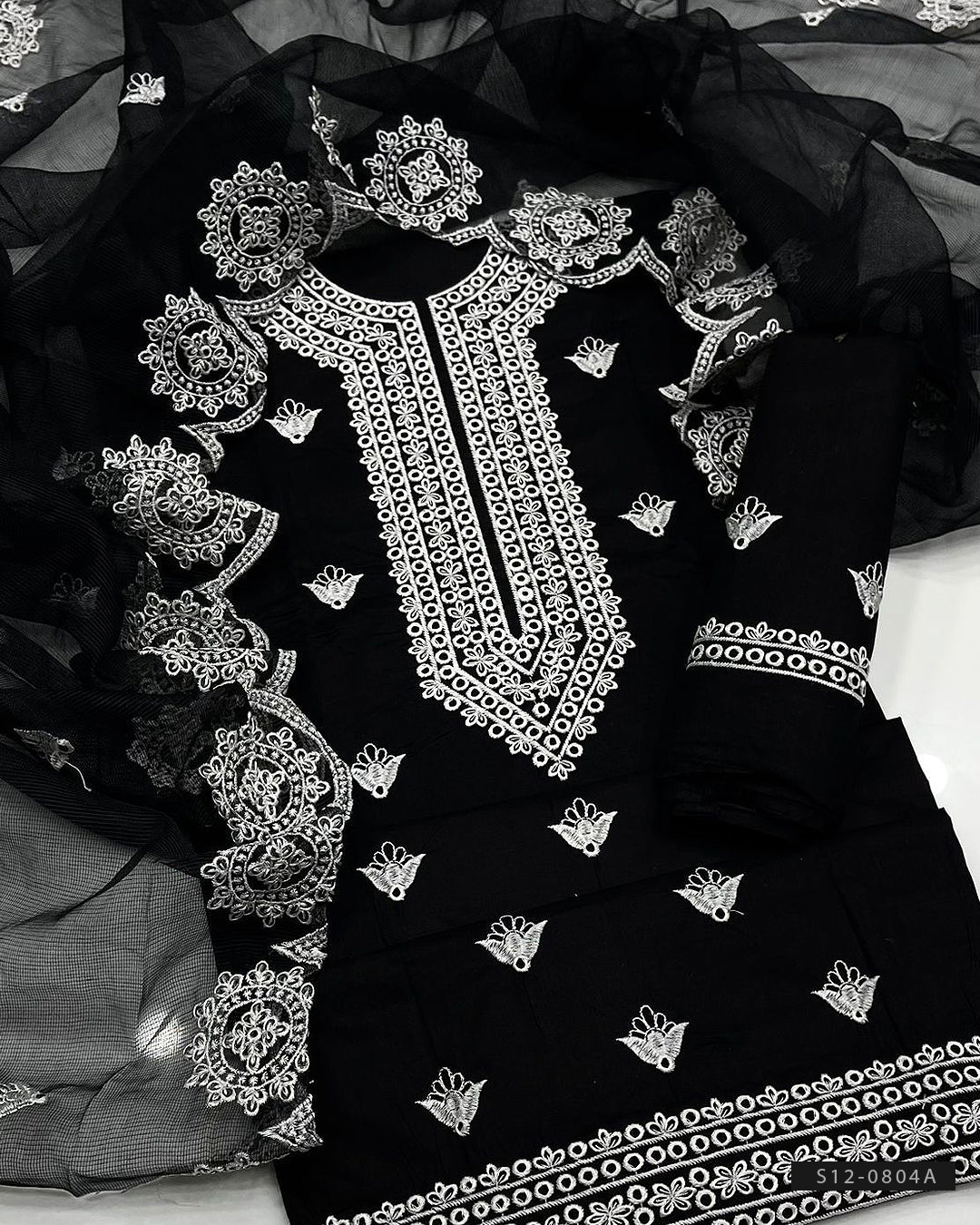 3 PC Unstitched Cotton Lawn Dress Collection