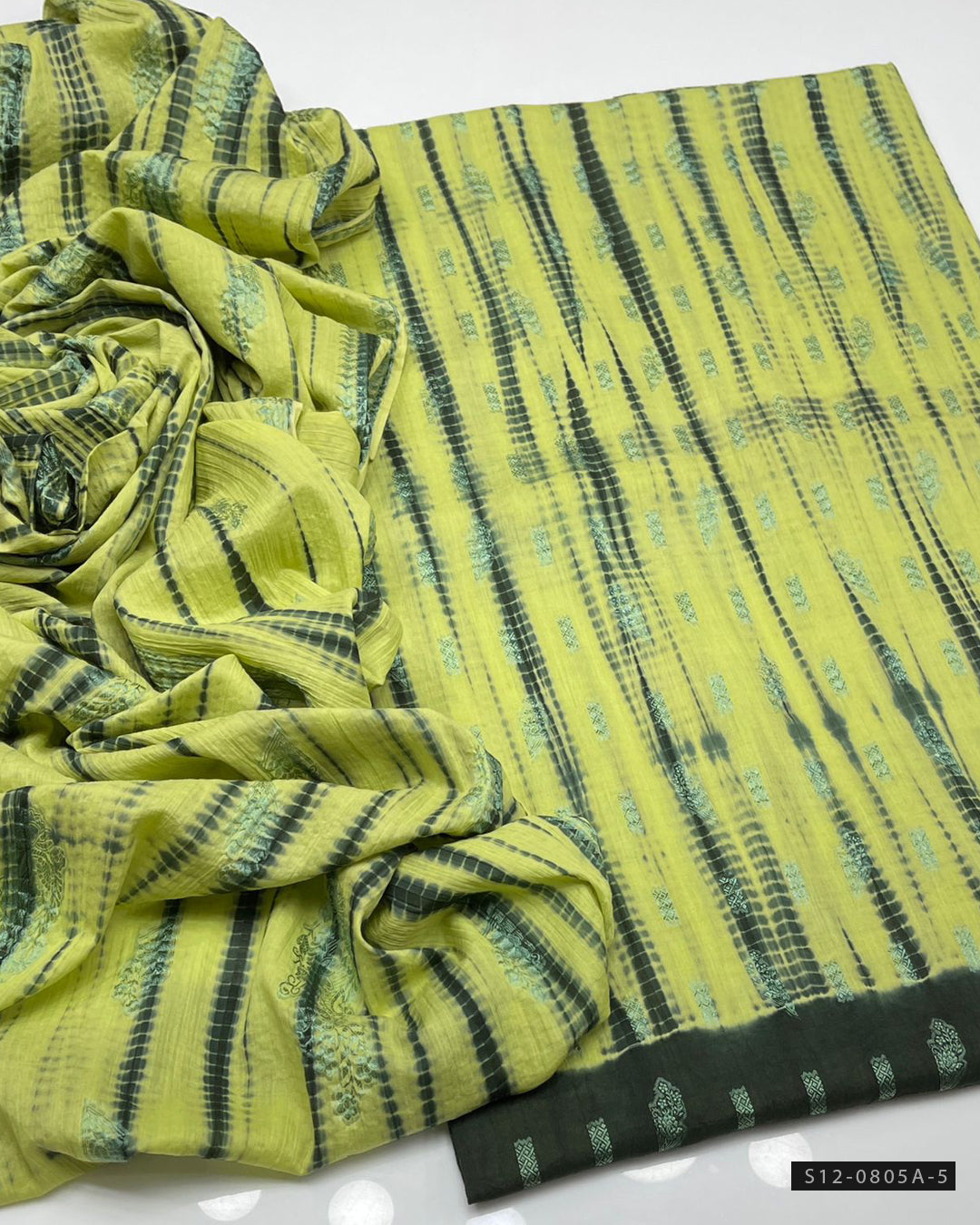 2 PC Unstitched Lawn Tie & Dye Dress Collection