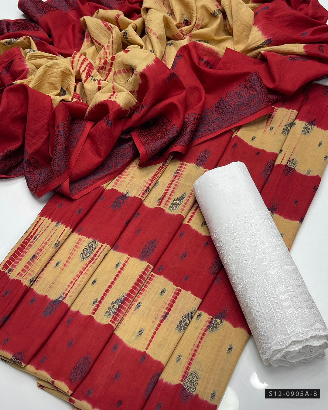 3 PC Unstitched Lawn Dress Collection