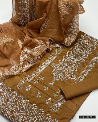 3-Piece Unstitched Lawn Dress