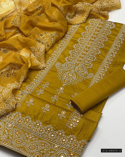 3-Piece Unstitched Lawn Dress