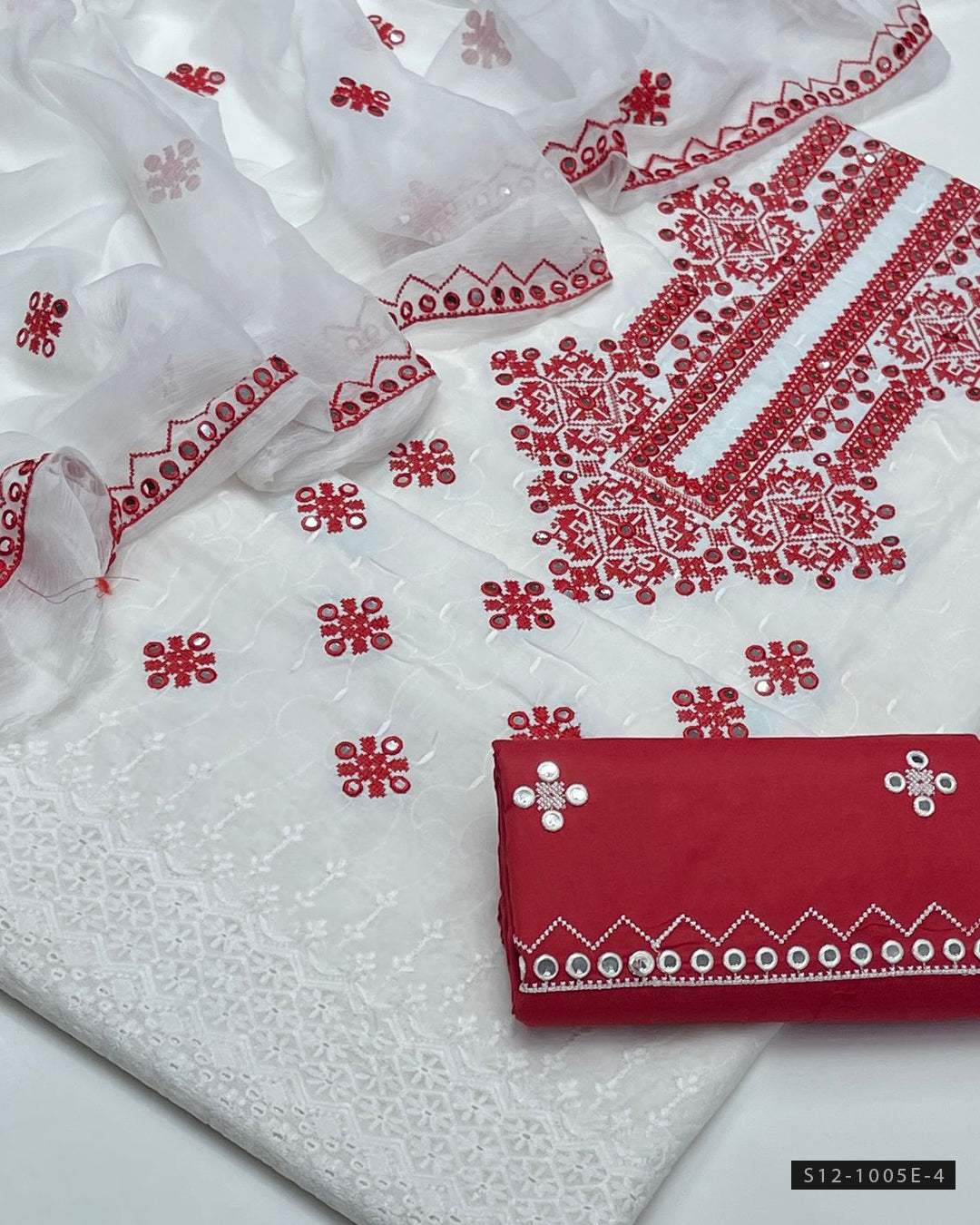 3 PC Unstitched Lawn Dress Collection