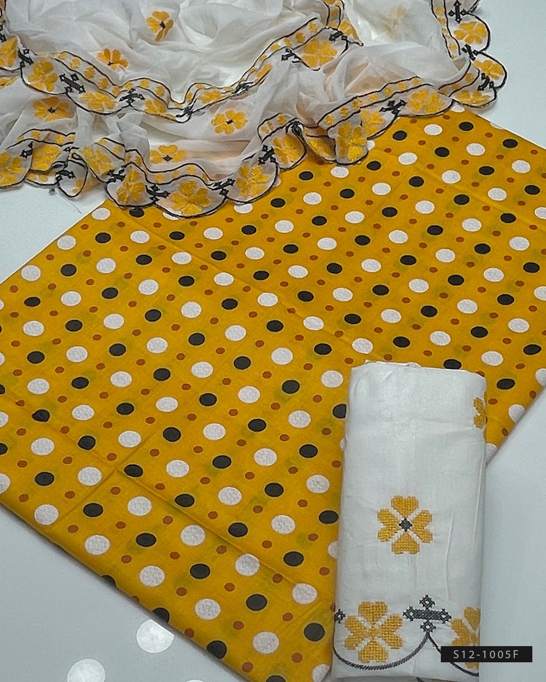 3 PC Unstitched Lawn Dress Collection