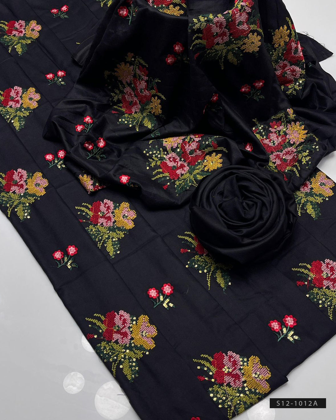 3 PC Unstitched Dhanak Marina Dress Collection