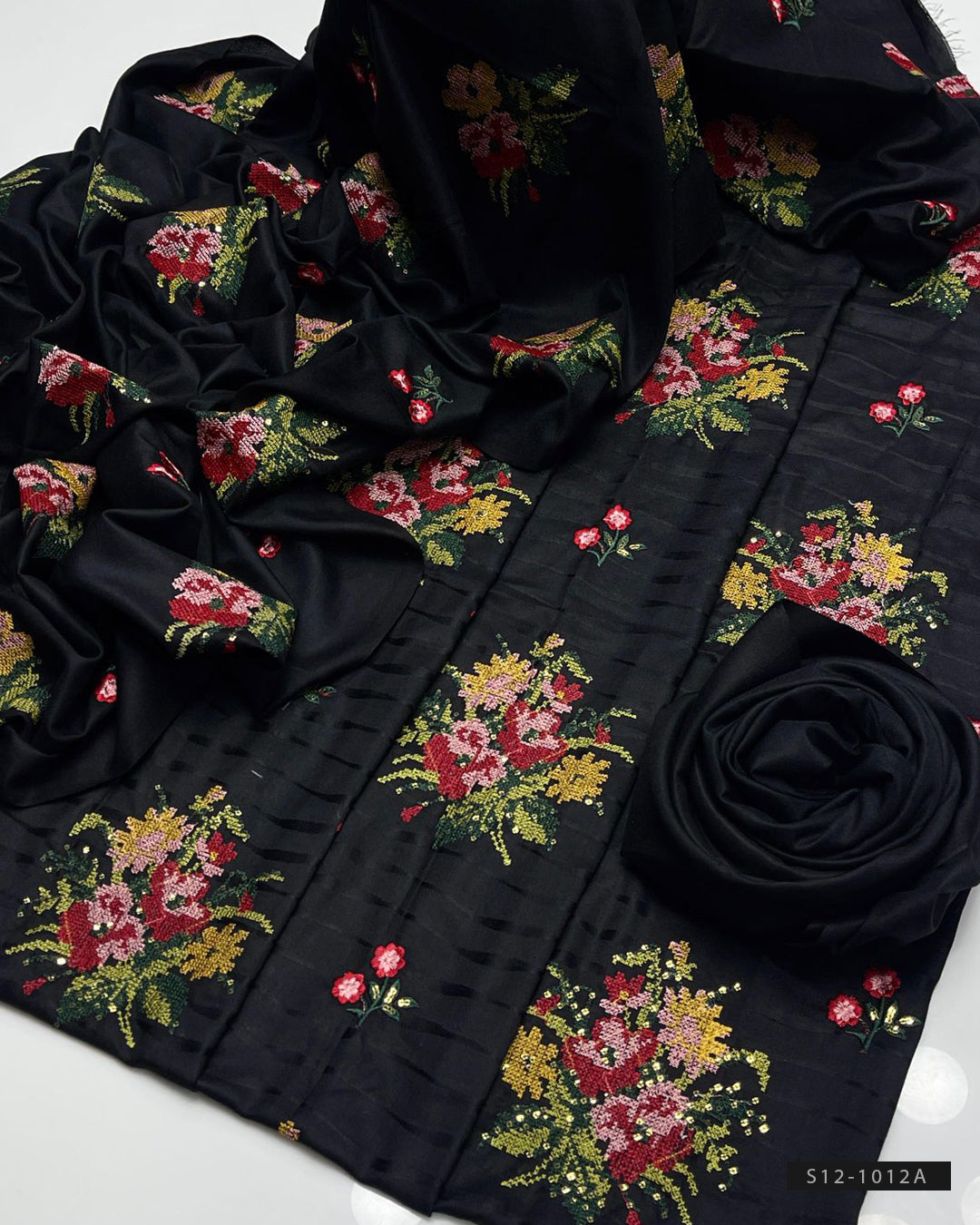 3 PC Unstitched Dhanak Marina Dress Collection