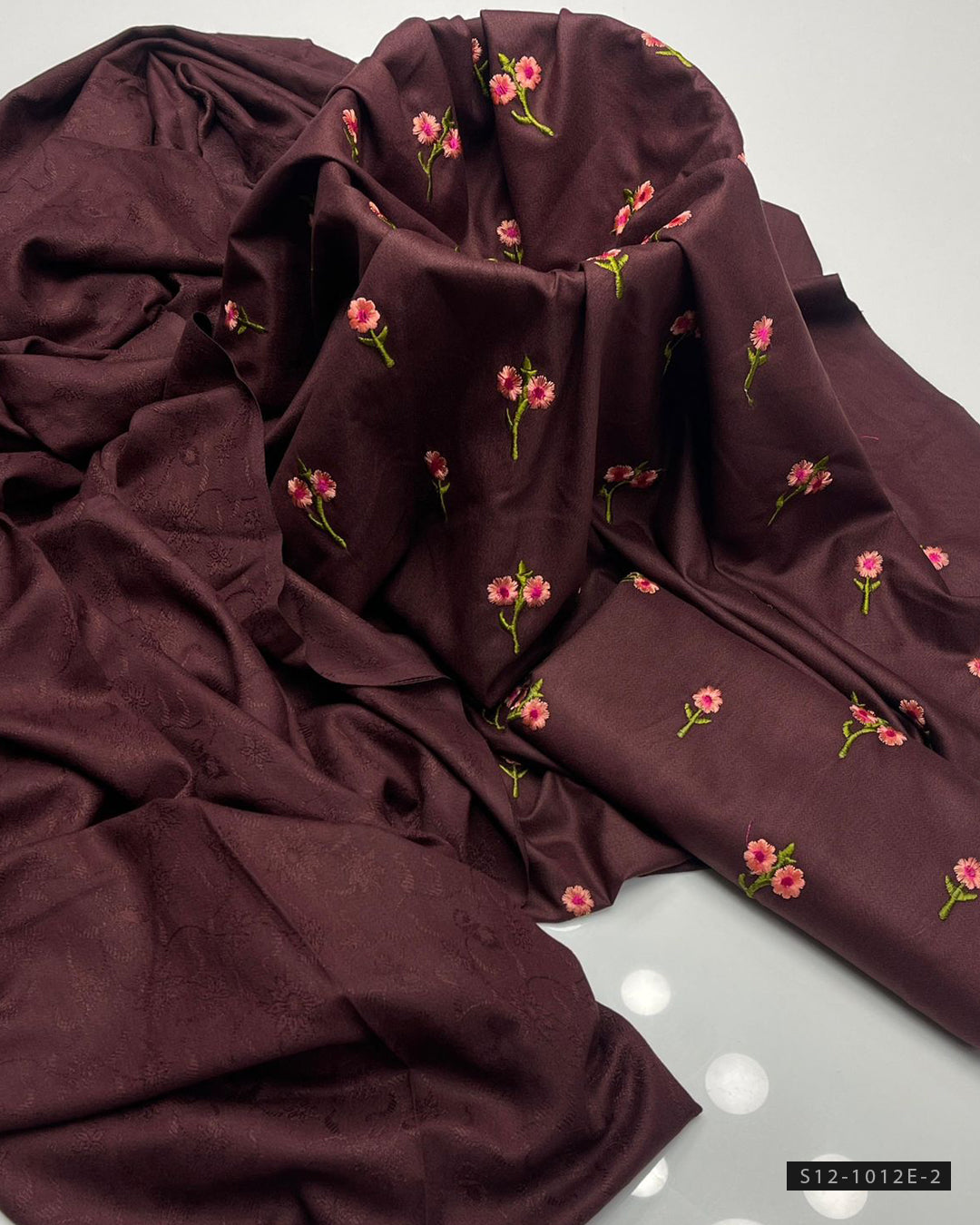 3 PC Unstitched Dhanak Dress Collection