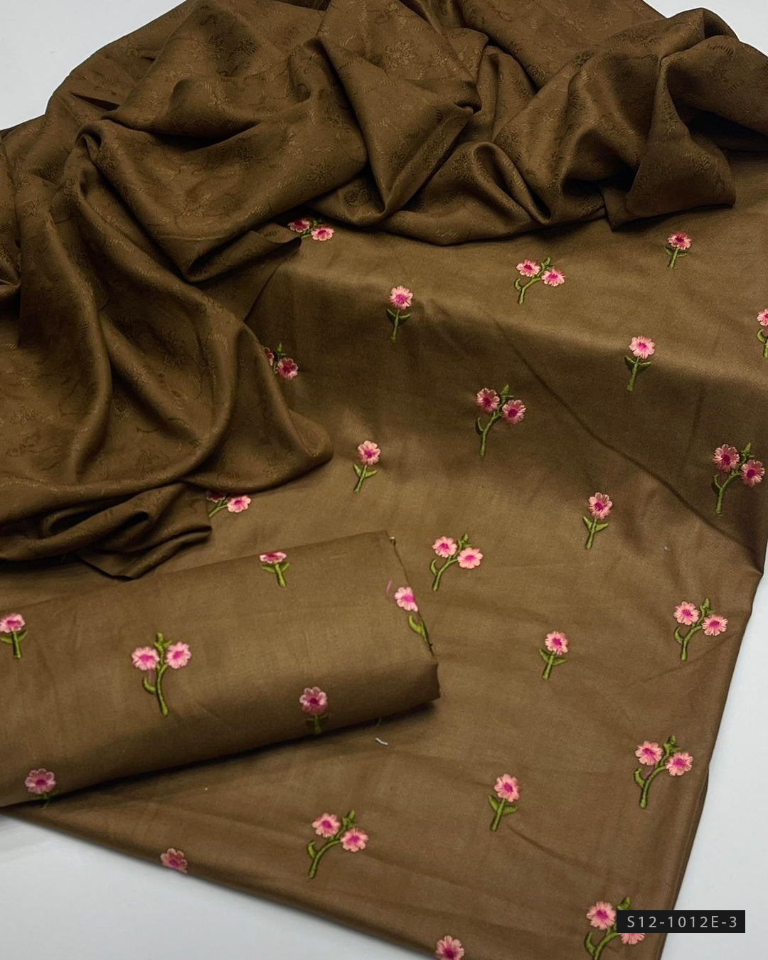 3 PC Unstitched Dhanak Dress Collection