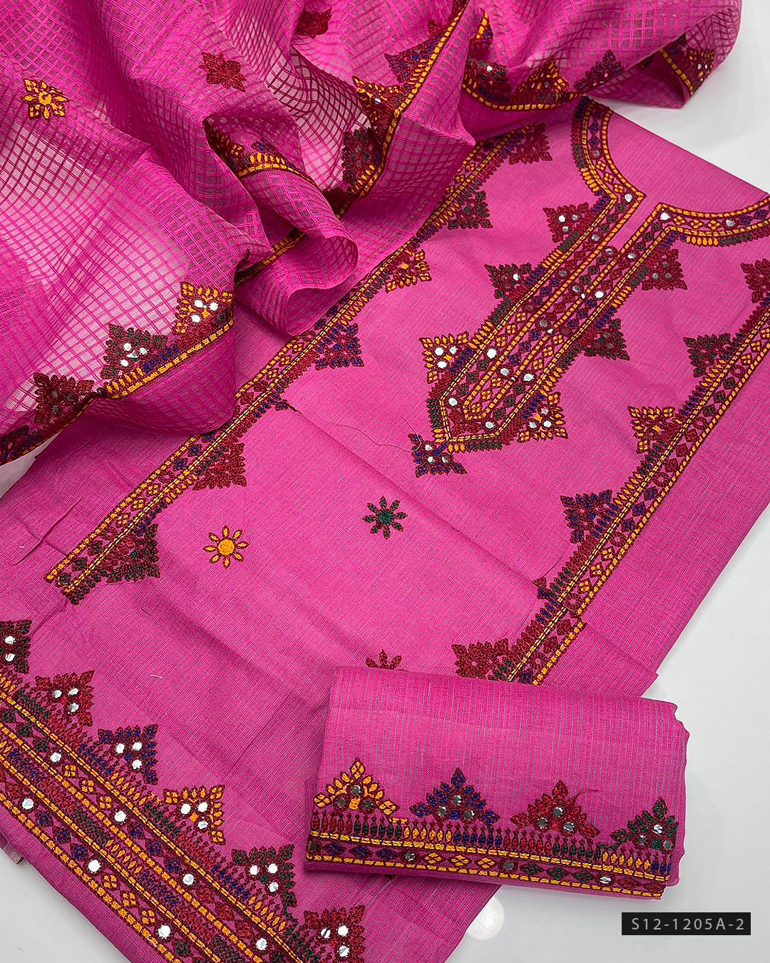 3 PC Unstitched Lawn Dress Collection