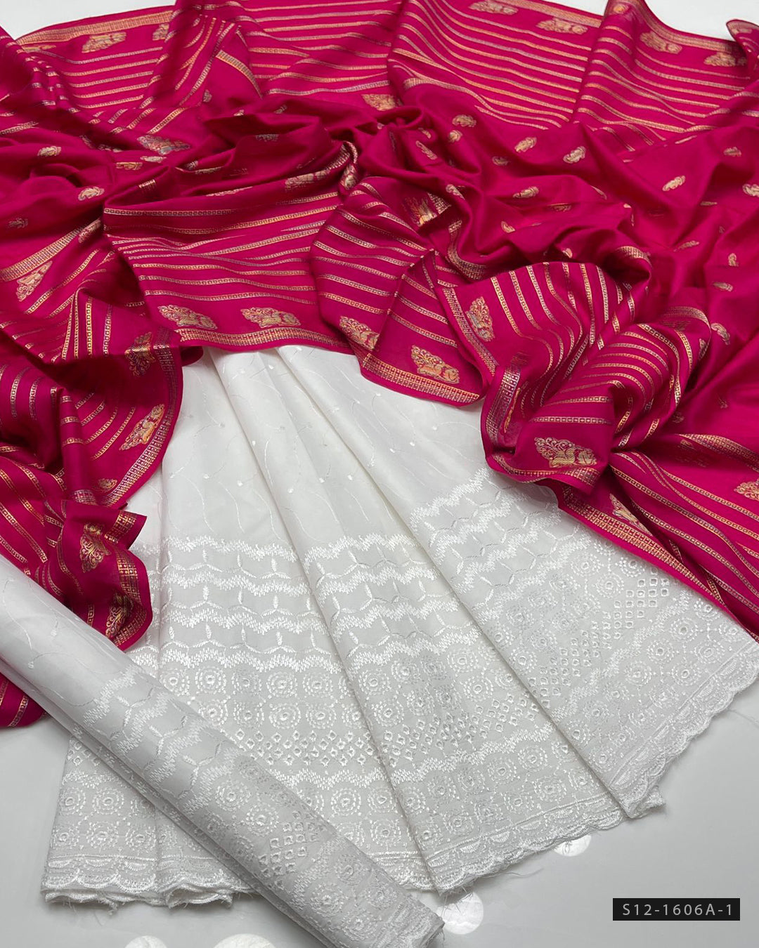 3 PC Unstitched Cotton Lawn Dress Collection