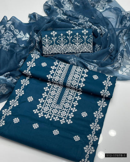 3 PC Unstitched Lawn Dress Collection