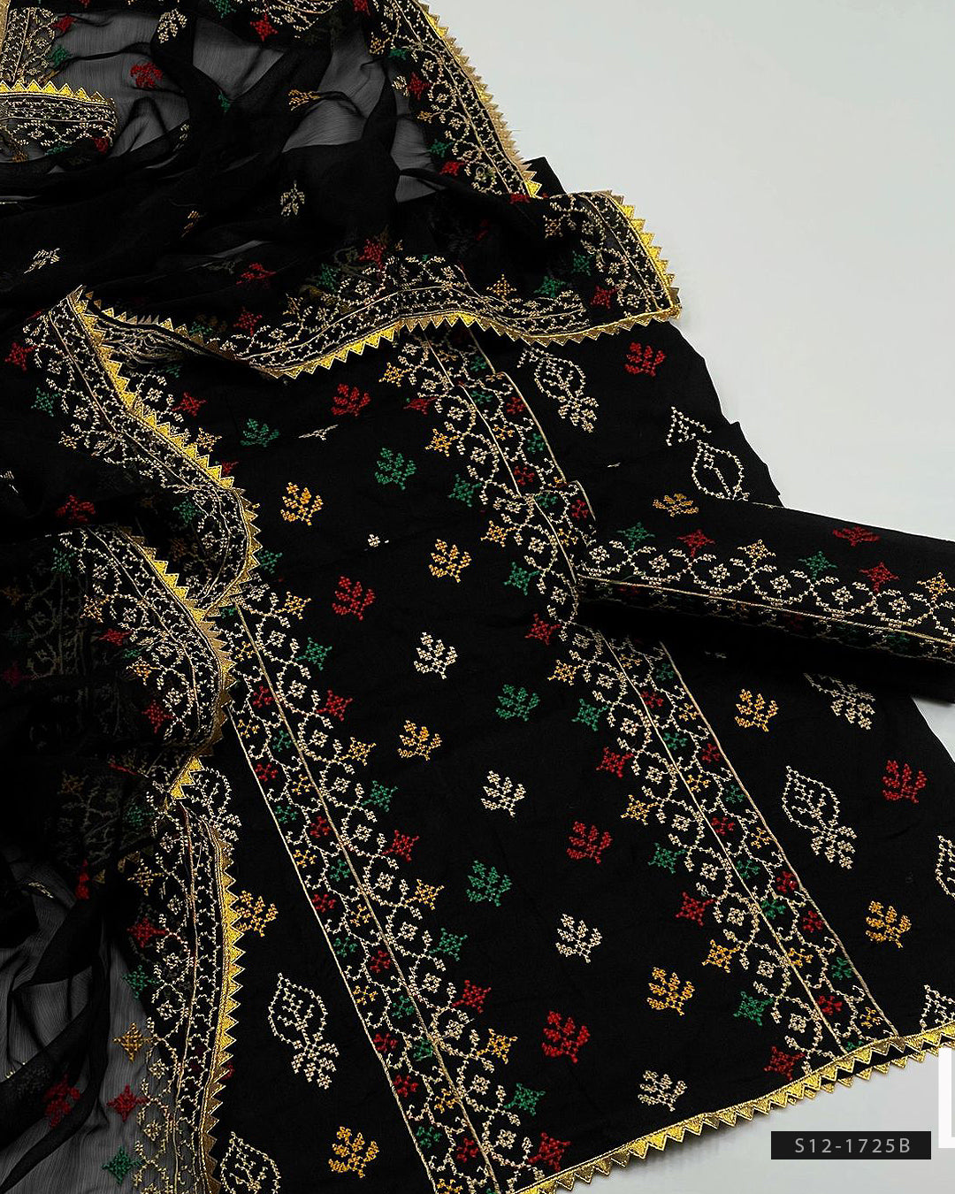 3 PC Unstitched Cotton Lawn Dress Collection