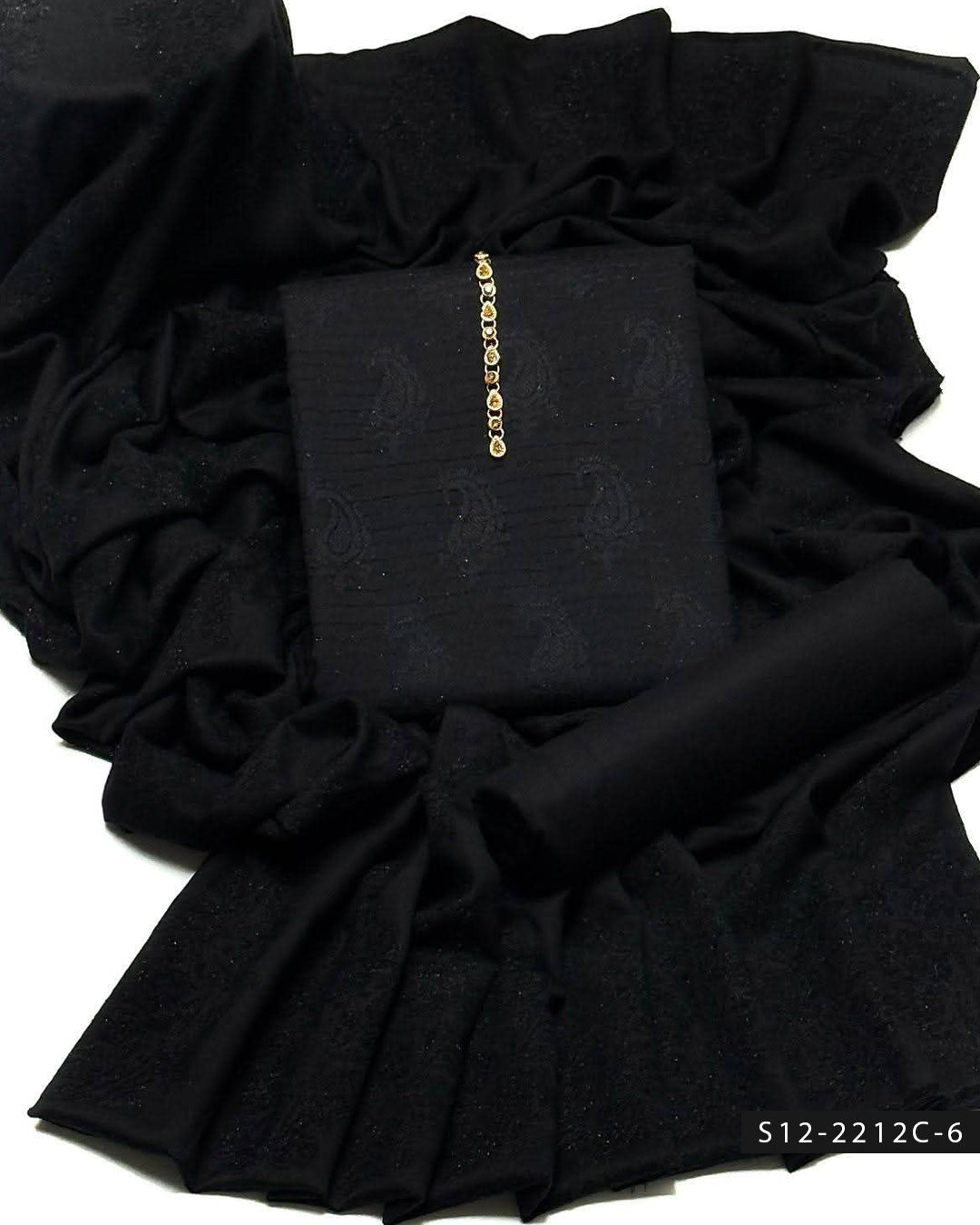 3 PC Unstitched Dhanak Marina Dress Collection