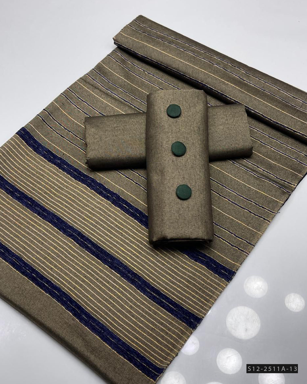 3 PC Unstitched Multani Khadi Susi Dress Collection