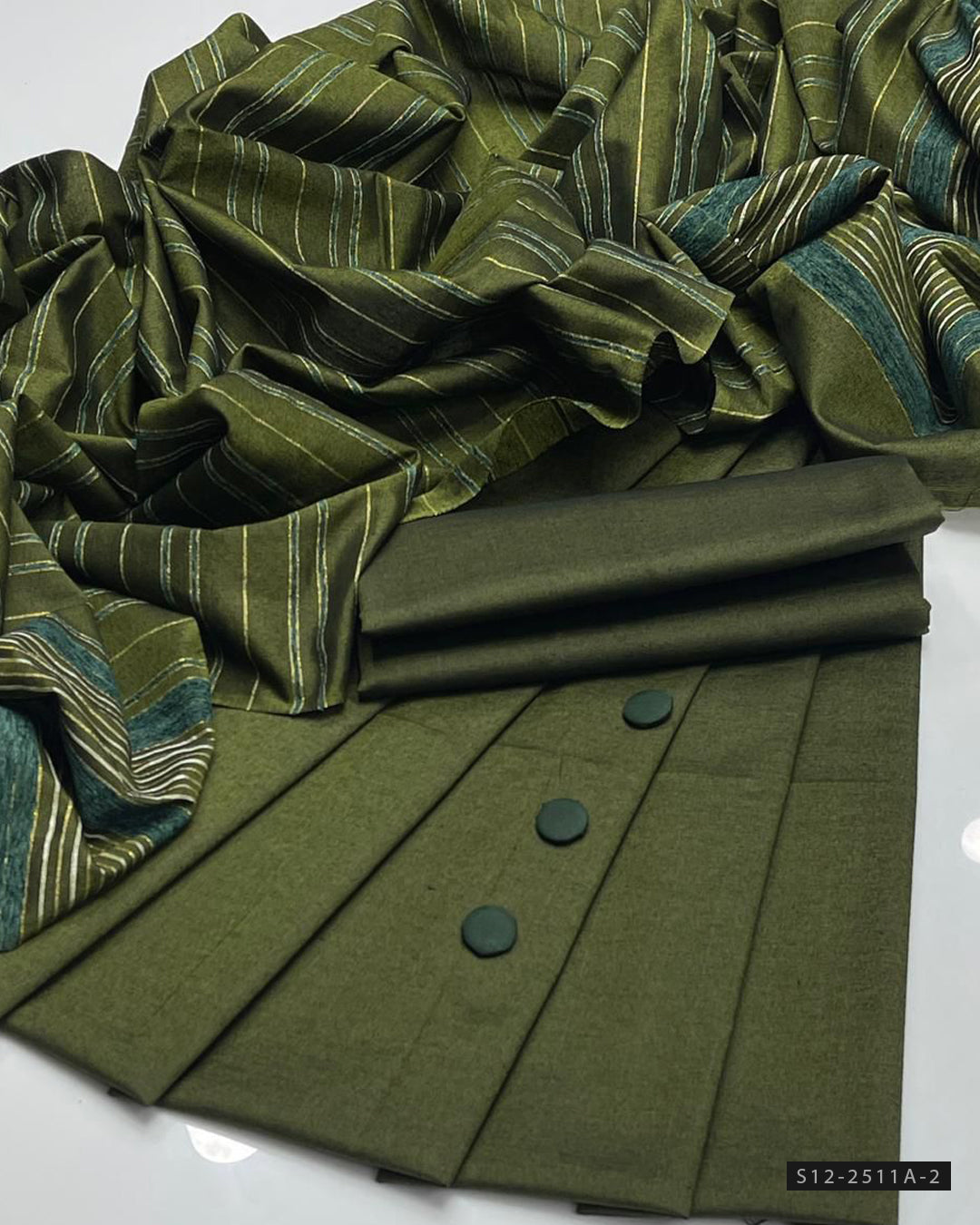 3 PC Unstitched Multani Khadi Susi Dress Collection