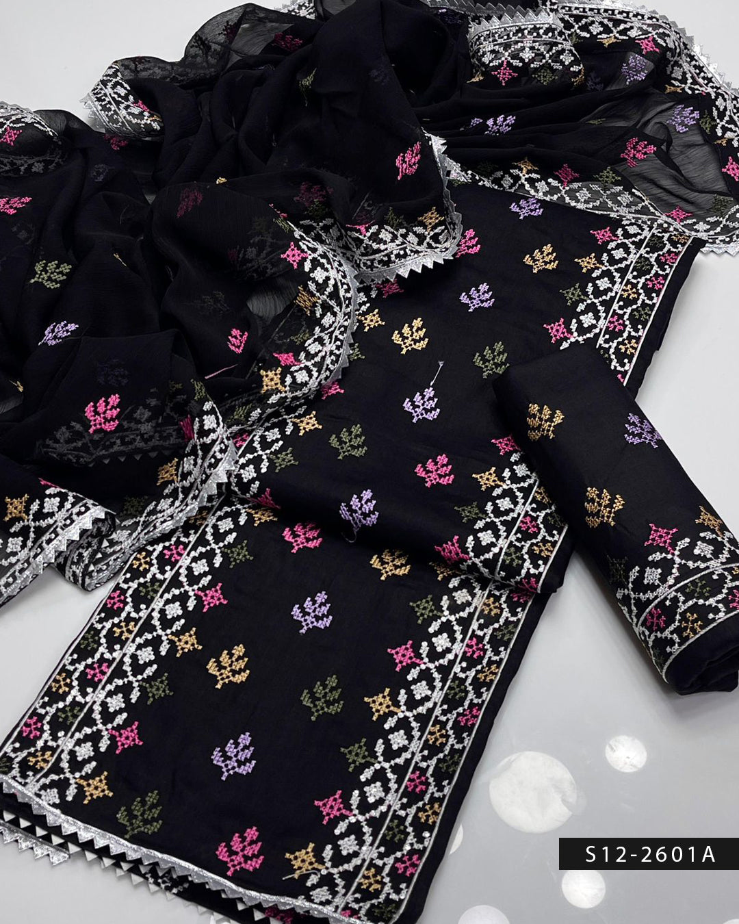 ✨ 3 PC Unstitched Cotton Lawn Dress Collection