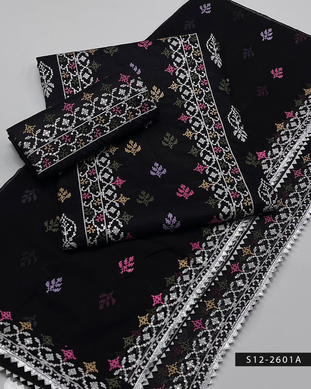 ✨ 3 PC Unstitched Cotton Lawn Dress Collection